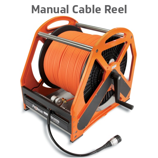 pipe inspection portable cable reel